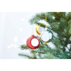 Kerstbal in hoogglas leverbaar in 3 kleuren dekerstgeschenkenshop